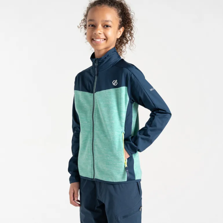 Polaire enfant recyclée - Emergent Core Stretch - Dare2B - MntGrn/MntDm