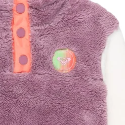 Polaire fille Mini Wenty - Roxy - Discreet Mauve