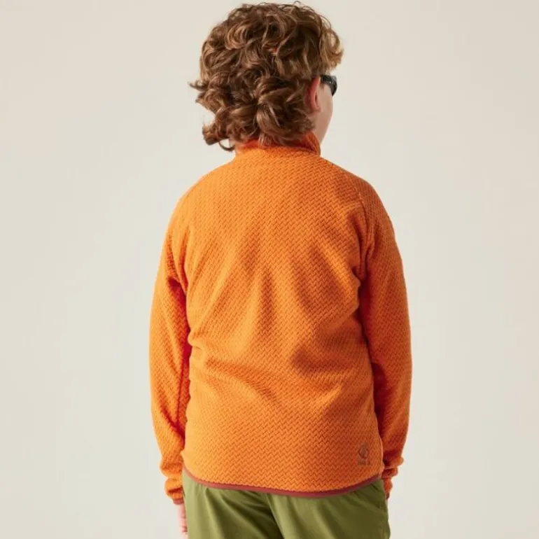 Polaire recyclée enfant Switch Out - Dare2b - Burnt Orange