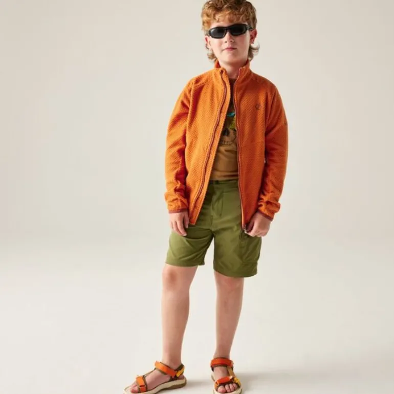 Polaire recyclée enfant Switch Out - Dare2b - Burnt Orange