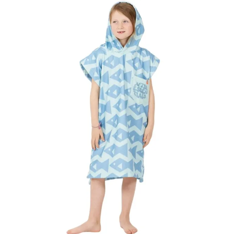 Poncho de plage enfant 4 à 12 ans - After Essentials - Square Fish