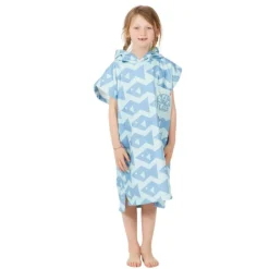 Poncho de plage enfant 4 à 12 ans - After Essentials - Square Fish