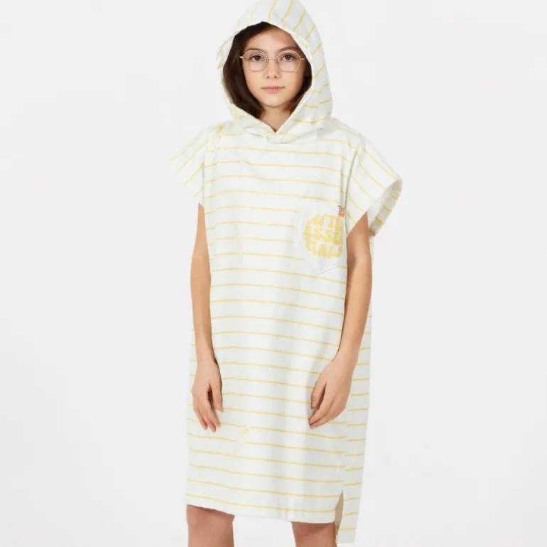 Poncho de plage enfant 4 à 12 ans - After Essentials - Surf Stripes