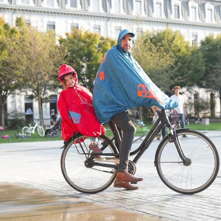 Poncho de pluie enfant Fulap Jr - Spad de Ville - Rouge