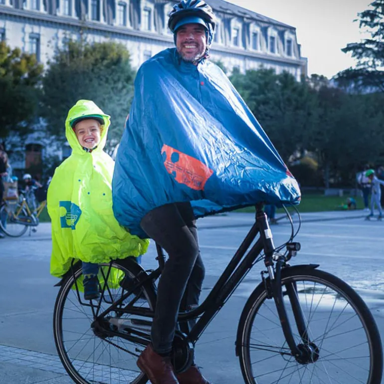 Poncho de pluie enfant Fulap Jr - Spad de Ville - Jaune