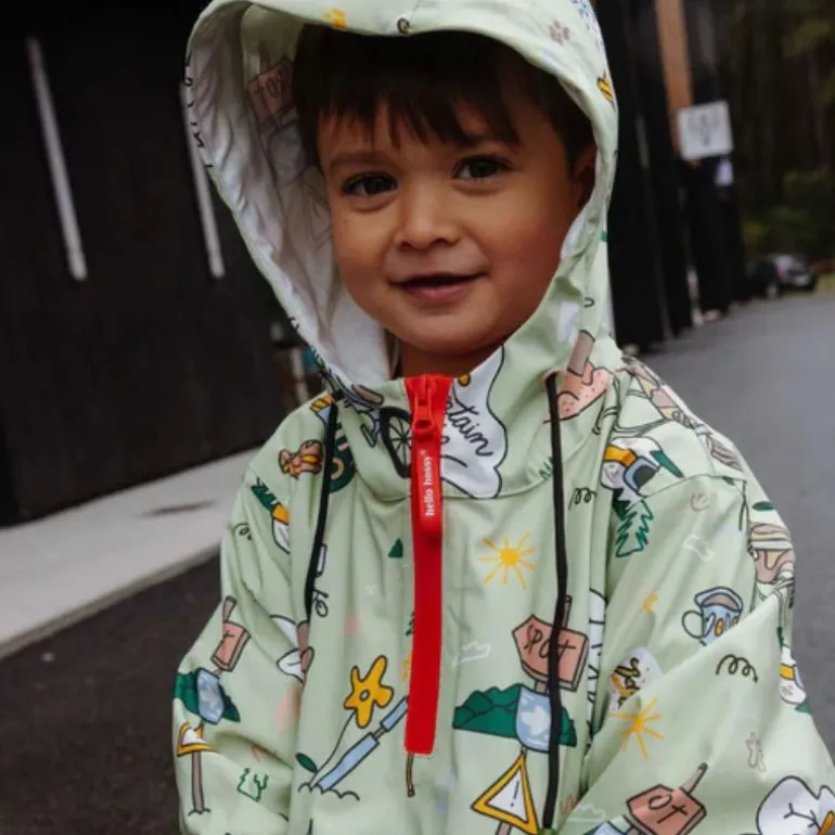 Poncho de pluie enfant - Hello Hossy - Mountain Ride