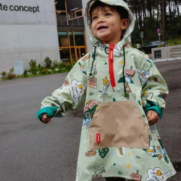 Poncho de pluie enfant - Hello Hossy - Mountain Ride