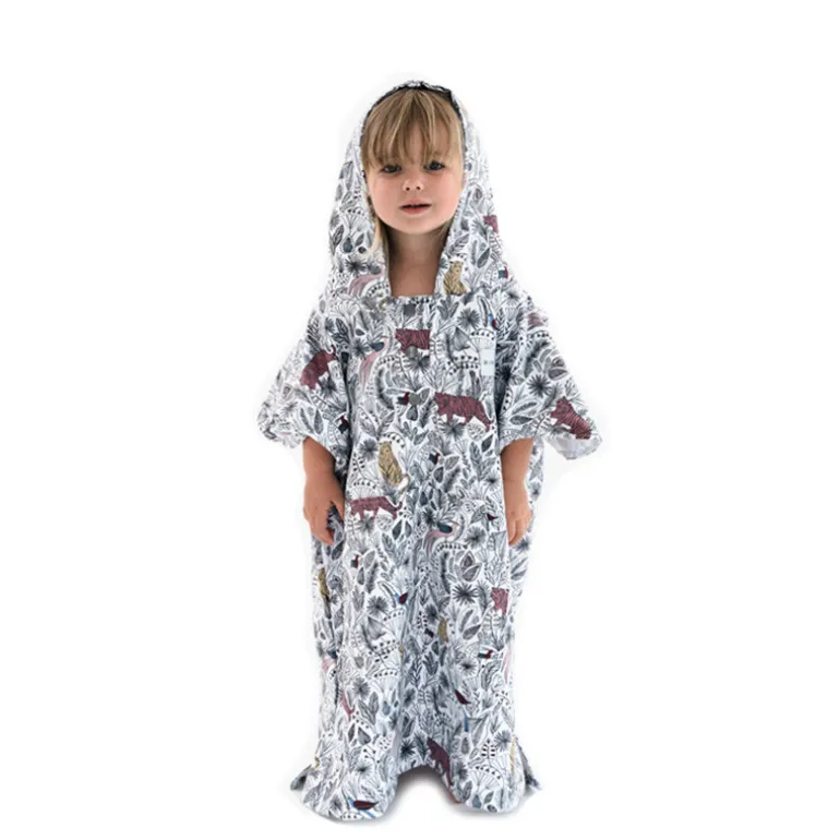 Poncho microfibre enfant - Minimiz - Mandalay