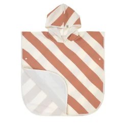 Poncho microfibres bébé - Lassig - Terre/sel marin