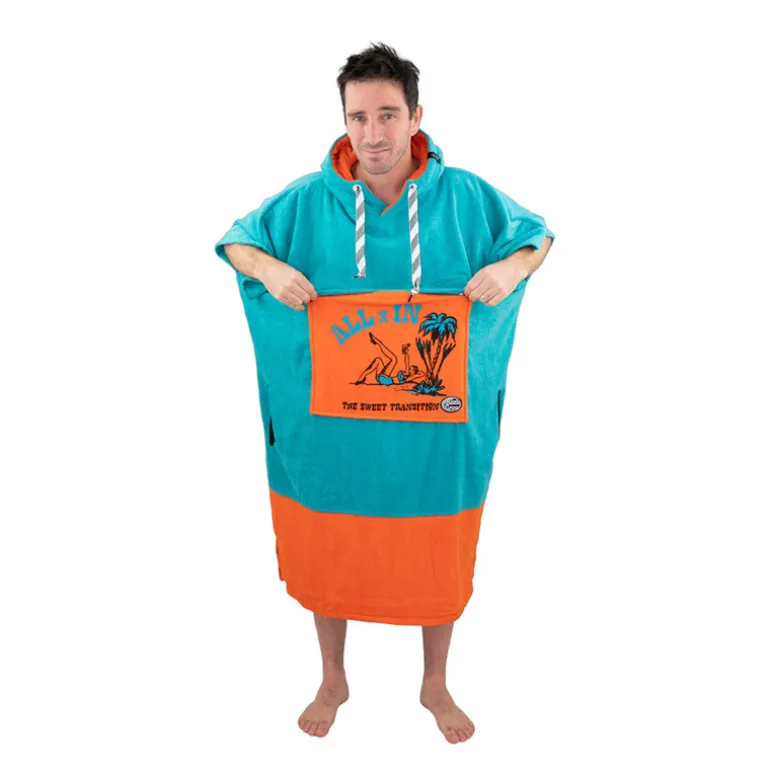 Poncho surf Adulte - All-in - Mexicana