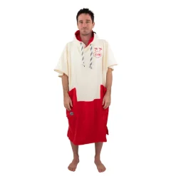 Poncho surf Adulte - All-in - Welcome Red