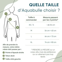 Porte-bébé aquatique Aquabulle - Néobulle - Noir