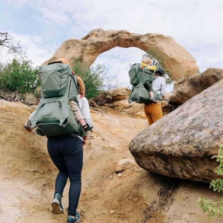 Porte-bébé de rando Poco Premium - Osprey - Koseret green