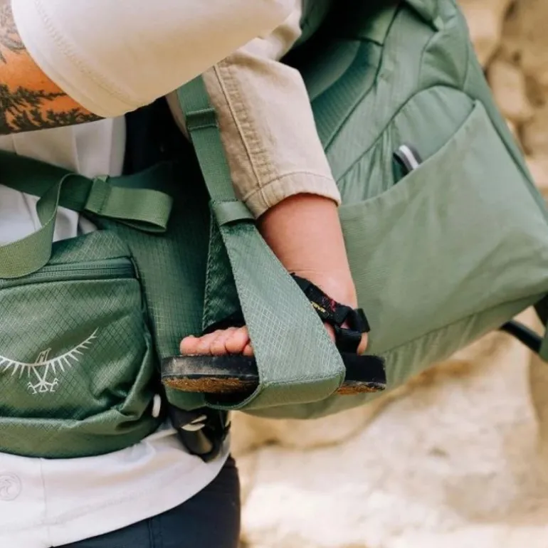 Porte-bébé de rando Poco Premium - Osprey - Koseret green