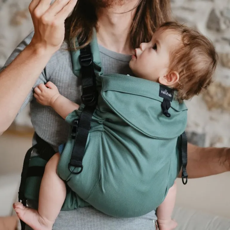Porte bébé préformé Néo Plus V3 - Néobulle - Eucalyptus