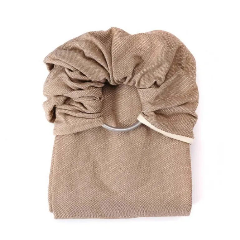 Porte bébé Sling Sergé Brisé - Néobulle - Beige sable