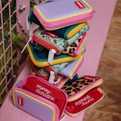 Portefeuille Hello Hossy - Mini Mauve