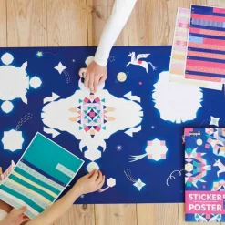 Poster Constellations - 1000 stickers - Poppik