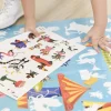 Poster Discovery Poppik et 52 stickers - Le jeux des animaux