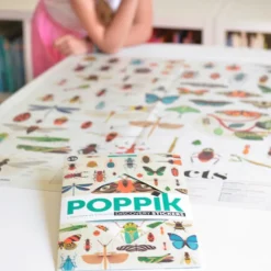 Poster Discovery Poppik et 44 stickers - Insectes