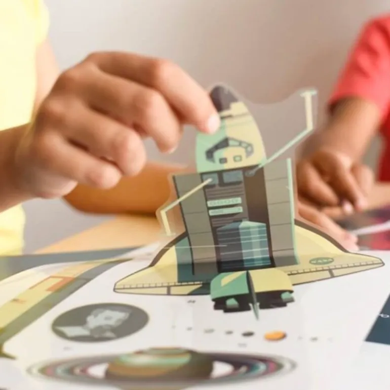 Poster Discovery Poppik et 49 stickers - Astronomie
