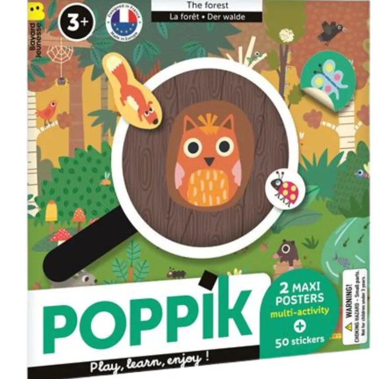 Poster à jouer - La Forêt - Poppik