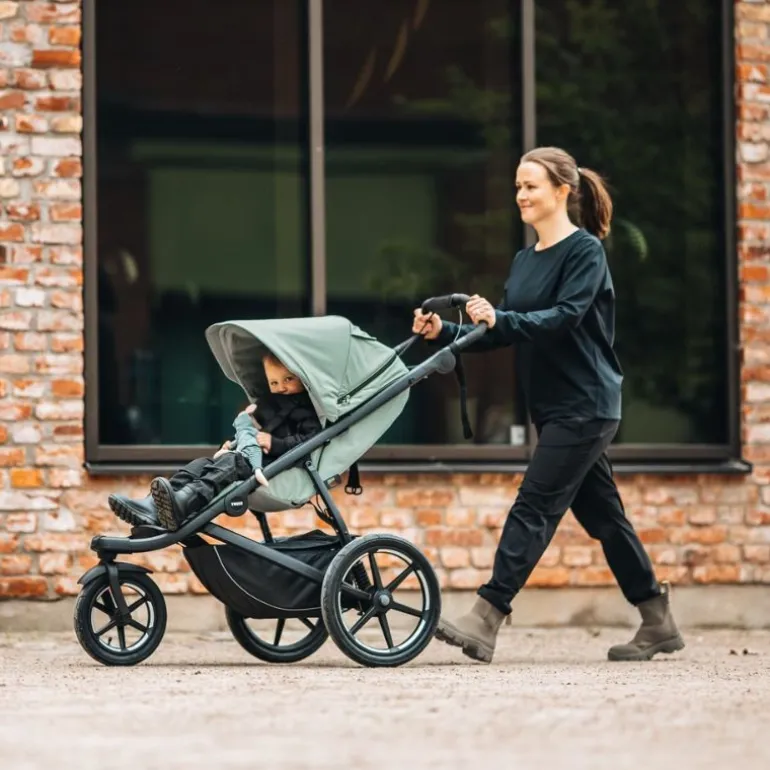 Poussette Urban Glide 3 Magnetic Buckle - Thule - Dark Slate