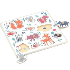 Puzzle d'encasterment - Les animaux de la forêt - Vilac