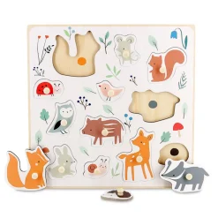 Puzzle d'encasterment - Les animaux de la forêt - Vilac