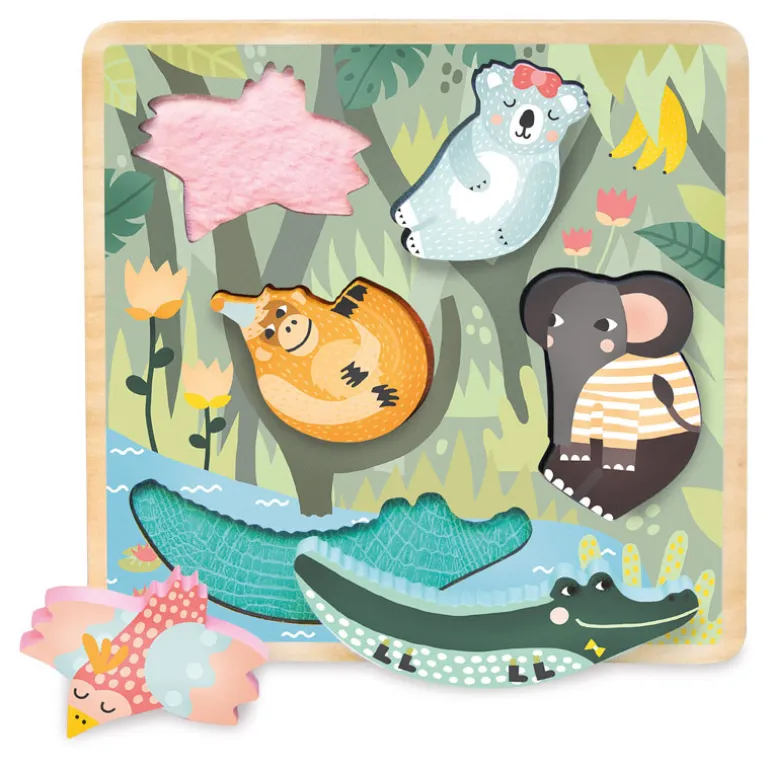 Puzzle d'encastrement Jungle - Vilac