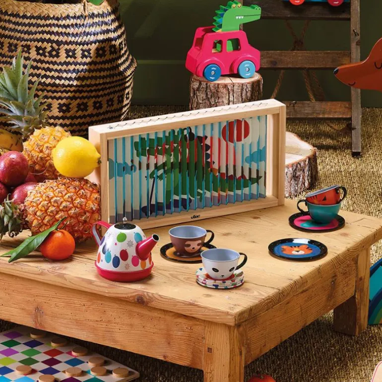 Puzzle 4 dimensions Les animaux - Vilac