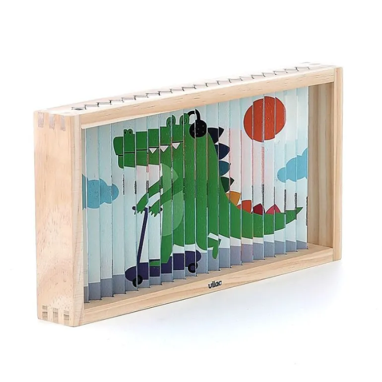 Puzzle 4 dimensions Les animaux - Vilac