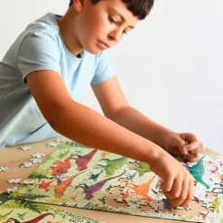 Puzzle éducatif Poppik - Les dinosaures - 280 pièces