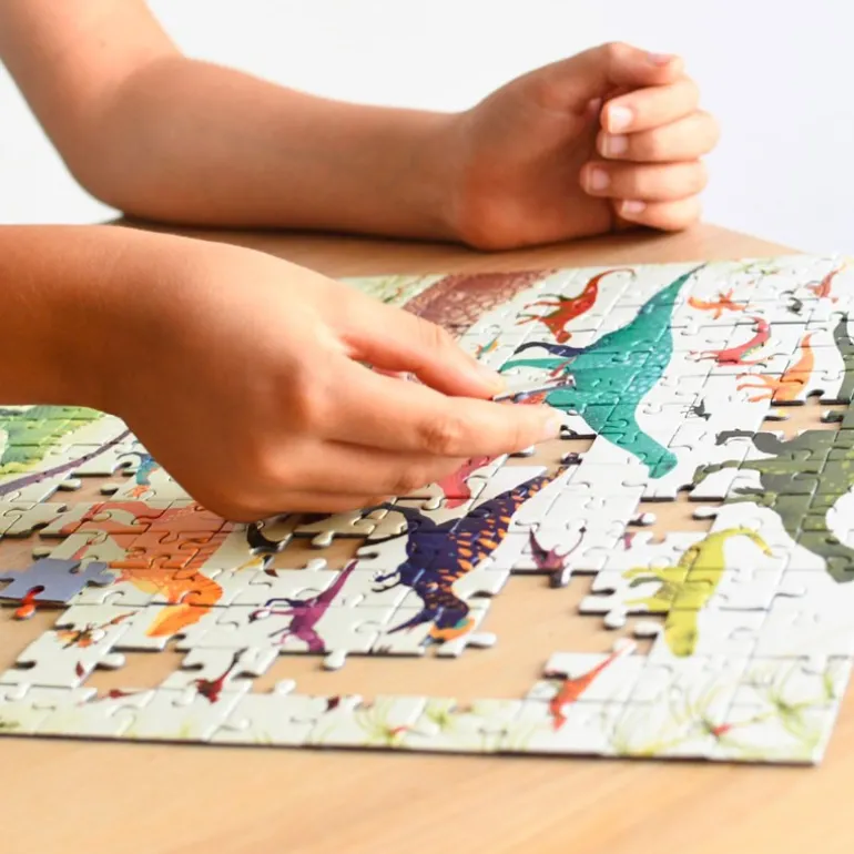 Puzzle éducatif Poppik - Les dinosaures - 280 pièces