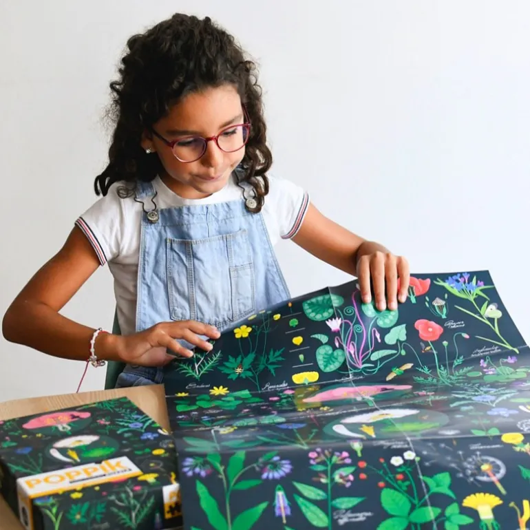 Puzzle éducatif Poppik - Les Fleurs - 1 000 pièces