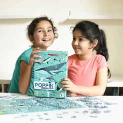 Puzzle éducatif Poppik - Les océans - 500 pièces