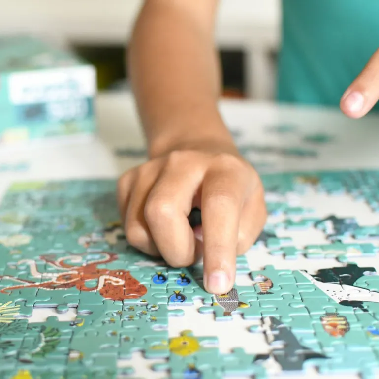 Puzzle éducatif Poppik - Les océans - 500 pièces