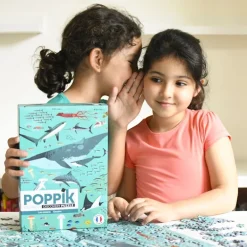 Puzzle éducatif Poppik - Les océans - 500 pièces