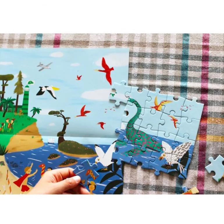 Puzzles Go Back in time - Dinosaures - Pirouette Cacahouète