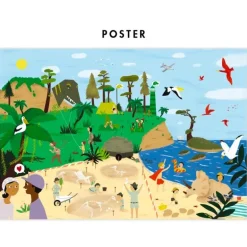 Puzzles Go Back in time - Dinosaures - Pirouette Cacahouète