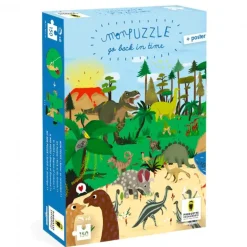 Puzzles Go Back in time - Dinosaures - Pirouette Cacahouète