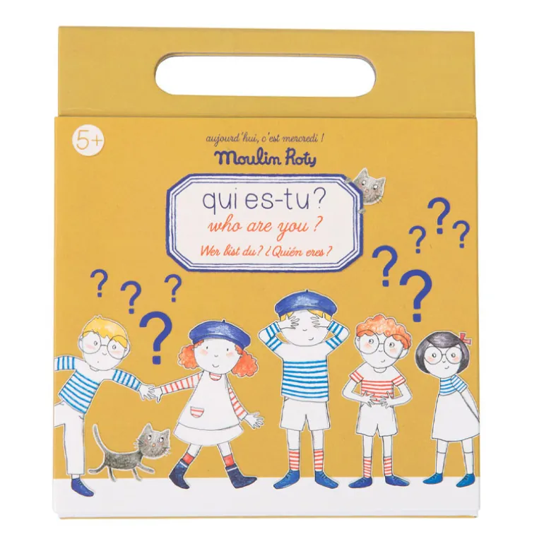 Qui es-tu ? magnétique de voyage - Moulin Roty