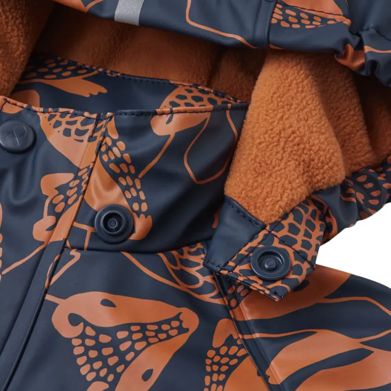 Raincoat Koski - 100% waterproof et doublé polaire - Reima - Navy