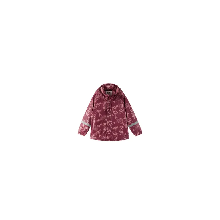 Raincoat Koski - 100% waterproof et doublé polaire - Reima - Jam Red