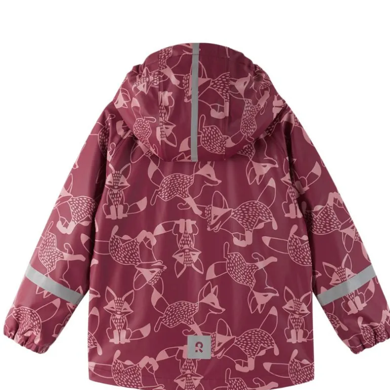 Raincoat Koski - 100% waterproof et doublé polaire - Reima - Jam Red