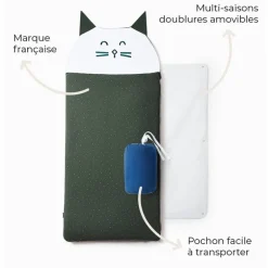 Sac de couchage maternelle - Les Petites Billes - Chat