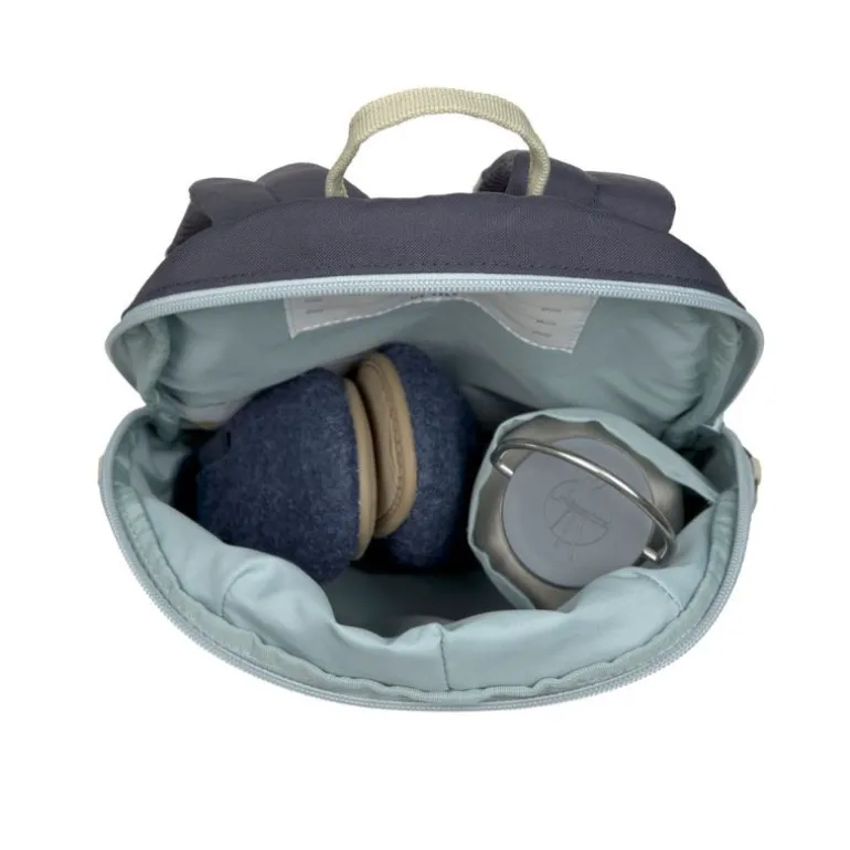 Sac à dos bébé - Tiny Outdoor - Lassig - Nuage / Bleu foncé