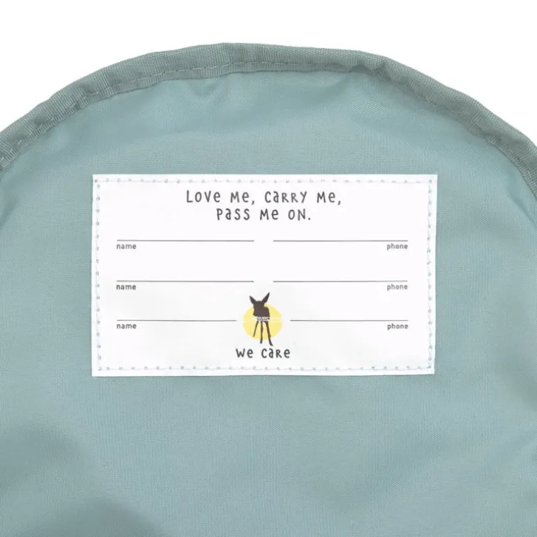 Sac à dos bébé - Tiny Outdoor - Lassig - Nuage / Kaki clair