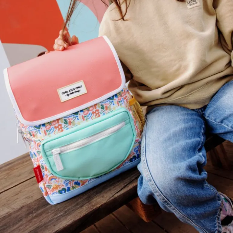Sac à dos carré - Hello Hossy - Happiness