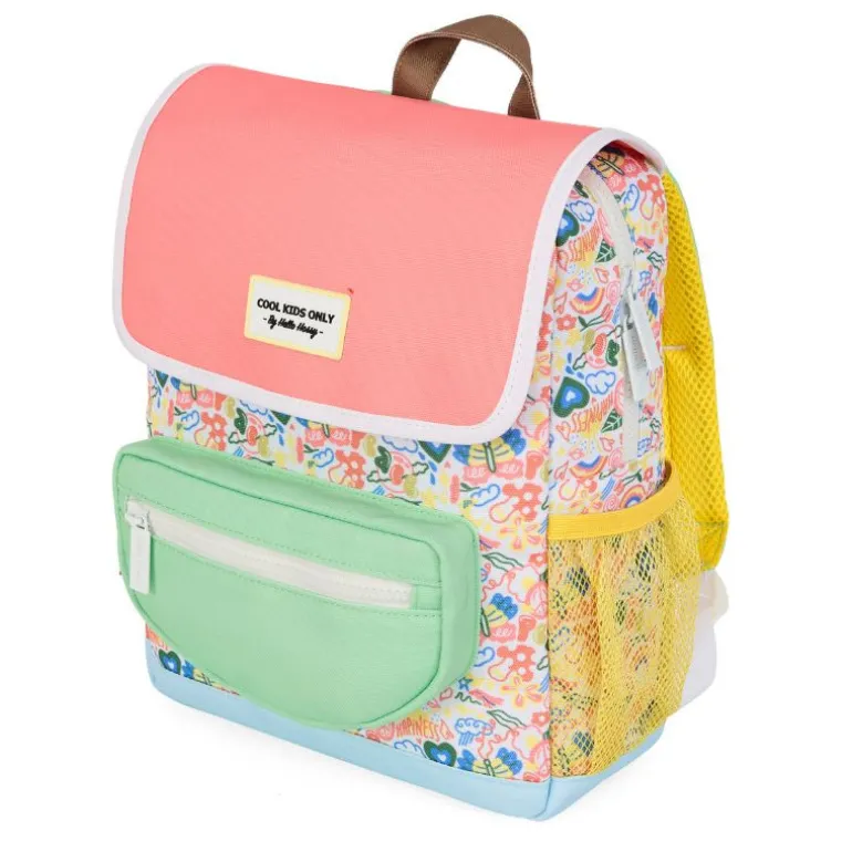 Sac à dos carré - Hello Hossy - Happiness
